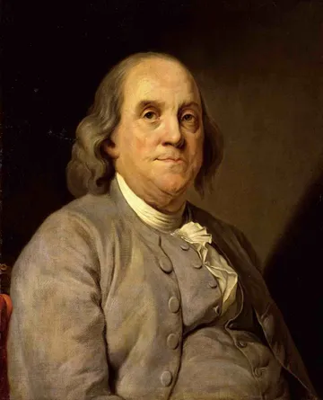 Franklin gilt als Erfinder. Für ihn war Investition in Wissen das wichtigste.