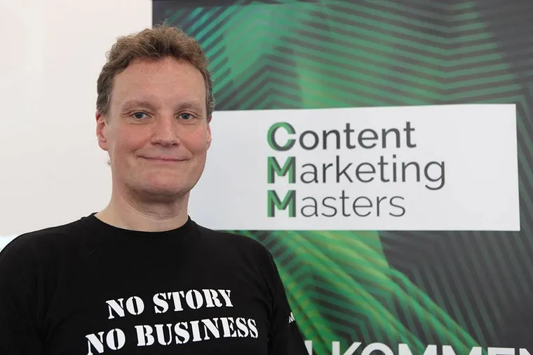 Der StoryMaster - Content Copyright: Joachim Günster ist seit über 30 Jahren im Verkauf tätig.
